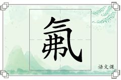 氟怎么写