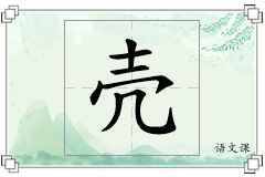 壳怎么写