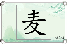 麦怎么写
