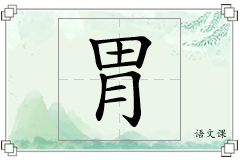 胃怎么写