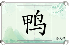 鸭怎么写