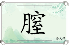 膣怎么写