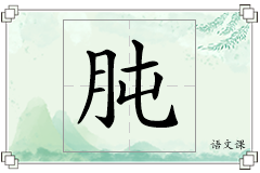 肫怎么写